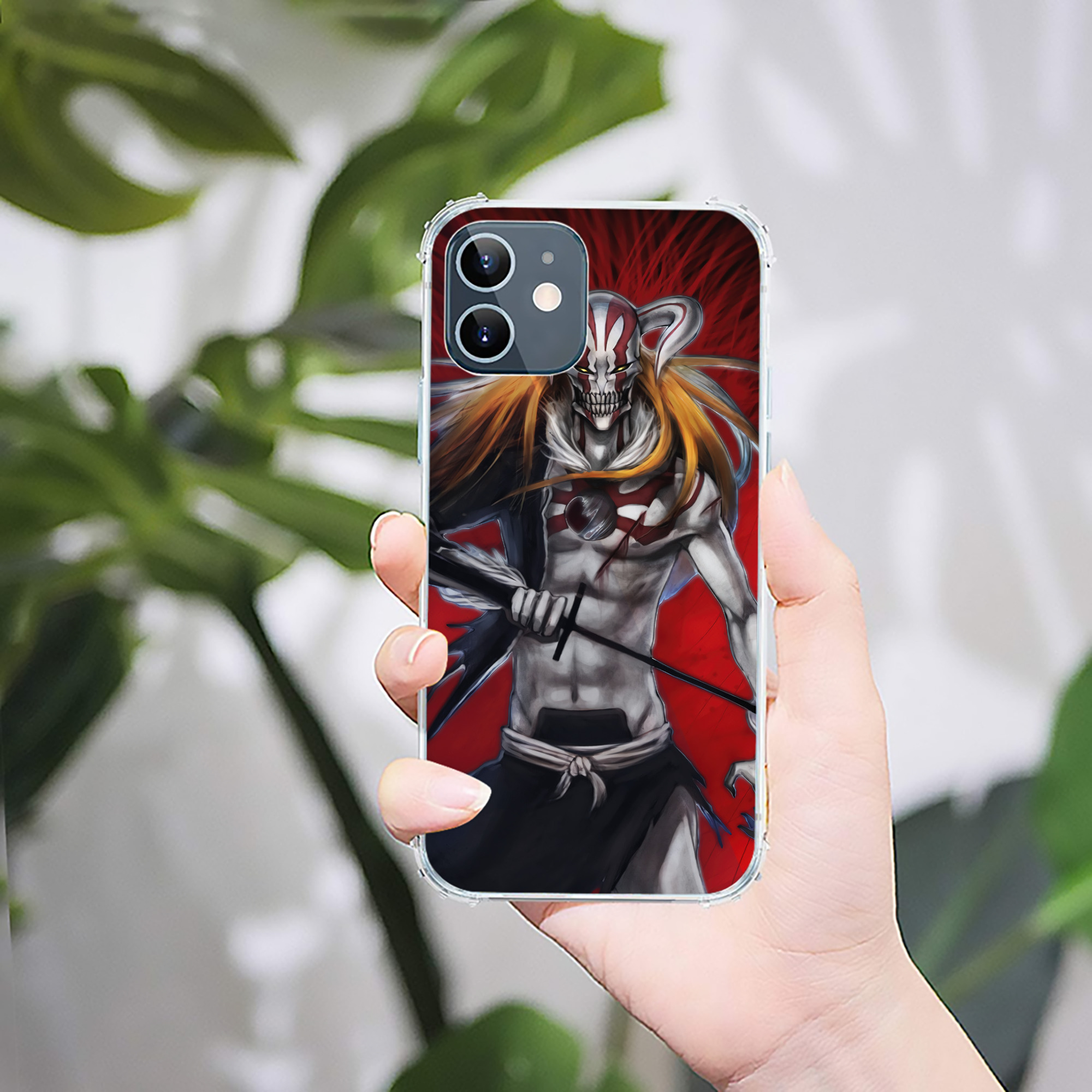 （画像用） ブリーチ BLEACH 【iPhone 12シリーズ対応】透明スマホケース（クリアソフトケース）